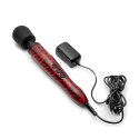 Doxy Original Wand Massager Rose Pattern - Masażer elektryczny, rożowy