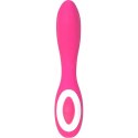 Wonderlust Serenity Pink - wibrator silikonowy, 20 trybow, wodoodporny
