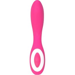 Wonderlust Serenity Pink - wibrator silikonowy, 20 trybow, wodoodporny