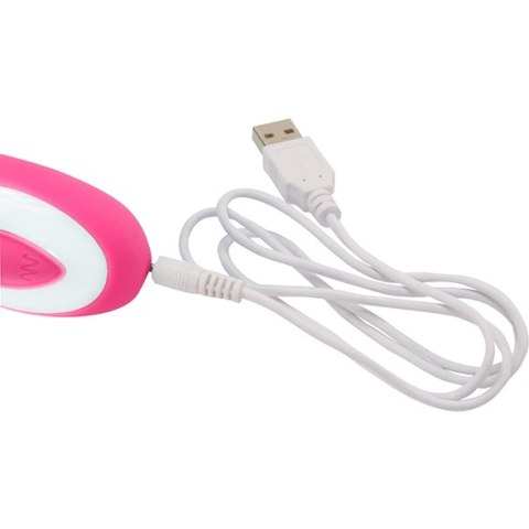 Wonderlust Serenity Pink - wibrator silikonowy, 20 trybow, wodoodporny Wonderlust Serenity Pink - wibrator silikonowy, 20 trybow, wodoodporny