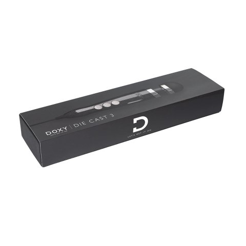 Doxy Die Cast 3 Sieciowy Masażer Precyzyjny Disco Black 28 cm Doxy Die Cast 3 Sieciowy Masażer Precyzyjny Disco Black 28 cm