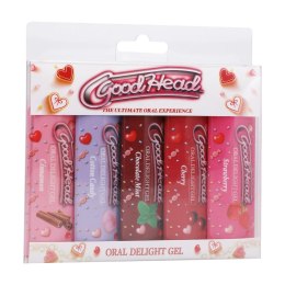 Doc Johnson GoodHead Zestaw żeli smakowych do masażu ustnego 5x29ml