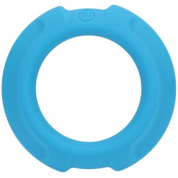 Doc Johnson Silikonowy Pierścień Stalowy 43mm Niebieski Wytrzymały