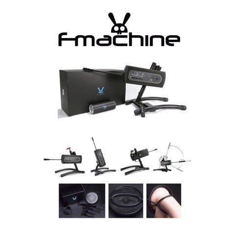 F-Machine Gigolo - zaawansowany system intymny z Bluetooth, niebieski F-Machine Gigolo - zaawansowany system intymny z Bluetooth, niebieski