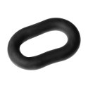 Perfect Fit Brand silikonowy pierścień regulowany 15 cm czarny