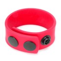 Prowler RED Pasek Silikonowy Regulowany Czerwony 210x25x3 mm
