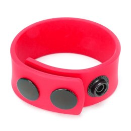 Prowler RED Pasek Silikonowy Regulowany Czerwony 210x25x3 mm
