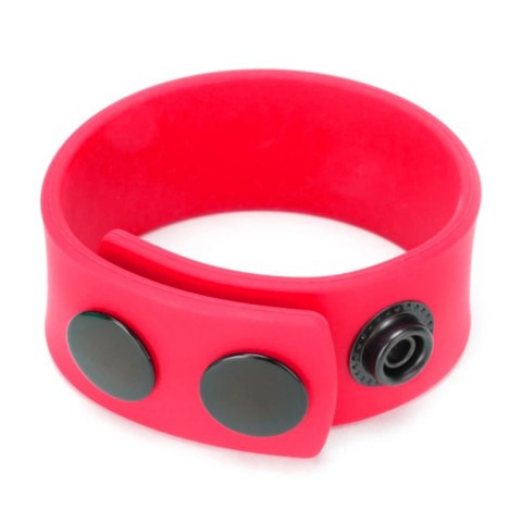 Prowler RED Pasek Silikonowy Regulowany Czerwony 210x25x3 mm