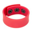 Prowler RED Pasek Silikonowy Regulowany Czerwony 210x25x3 mm