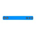 Prowler RED Pasek silikonowy z zatrzaskami, czerwony, 210x25 mm