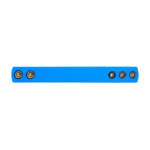 Prowler RED Pasek silikonowy z zatrzaskami, czerwony, 210x25 mm Prowler RED Pasek silikonowy z zatrzaskami, czerwony, 210x25 mm