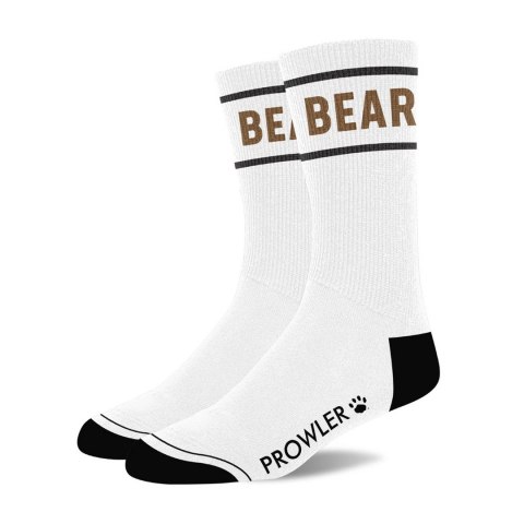 Prowler Red Bear - skarpety sportowe z paskami i logo, rozmiar uniwersalny Prowler Red Bear - skarpety sportowe z paskami i logo, rozmiar uniwersalny
