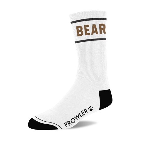 Prowler Red Bear - skarpety sportowe z paskami i logo, rozmiar uniwersalny Prowler Red Bear - skarpety sportowe z paskami i logo, rozmiar uniwersalny
