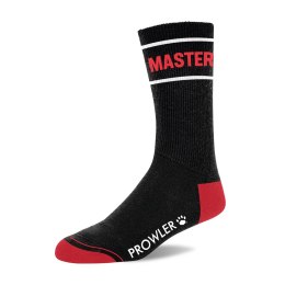 Prowler Red Master Skarpety czarno-białe z motywem jaskołki, rozmiar uniwersalny