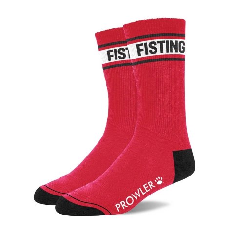 Prowler Red Skarpety Bawełniane Czerwono-Czarne Logo Unisex Prowler Red Skarpety Bawełniane Czerwono-Czarne Logo Unisex