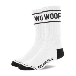 Prowler Skarpety WOOF Red - czarno-białe, komfortowy materiał