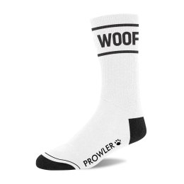 Prowler Skarpety WOOF Red - czarno-białe, komfortowy materiał