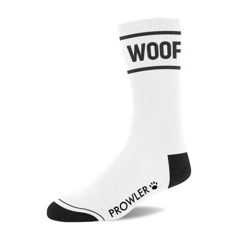 Prowler Skarpety WOOF Red - czarno-białe, komfortowy materiał Prowler Skarpety WOOF Red - czarno-białe, komfortowy materiał