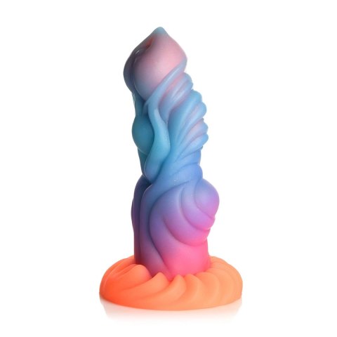 XR Brands Alien silikonowy model świecący w ciemności 21 cm kolorowy XR Brands Alien silikonowy model świecący w ciemności 21 cm kolorowy