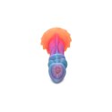 XR Brands Aqua Cock silikonowa figurka świecąca w ciemności 20 cm