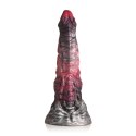 XR Brands Hades silikonowy model anatomiczny średni czarno-czerwony