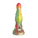 XR Brands Majestic Merman silikonowy model z przyssawką 26 cm tęczowy