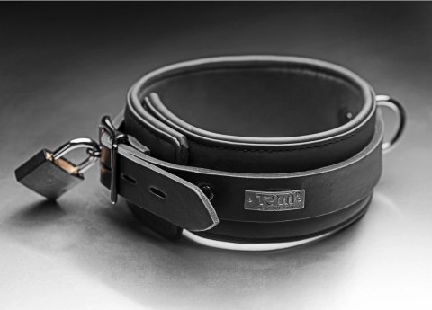 XR Brands Neoprene Collar regulowana z zamkiem i kluczami czarna XR Brands Neoprene Collar regulowana z zamkiem i kluczami czarna