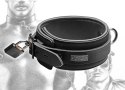 XR Brands Neoprene Collar regulowana z zamkiem i kluczami czarna