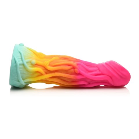 XR Brands Shape Shifter silikonowy model anatomiczny z przyssawką tęczowy XR Brands Shape Shifter silikonowy model anatomiczny z przyssawką tęczowy