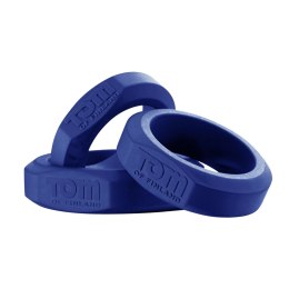 XR Brands Zestaw 3 pierścieni metalowych anatomicznych rożne rozmiary