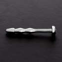 Steel Plug Rose - stalowa wtyczka anatomiczna z ozdobnym kryształem 75 mm
