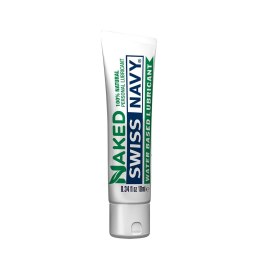 Swiss Navy Naked All Natural Żel Intymny 10 ml, Bezpieczny dla Skory