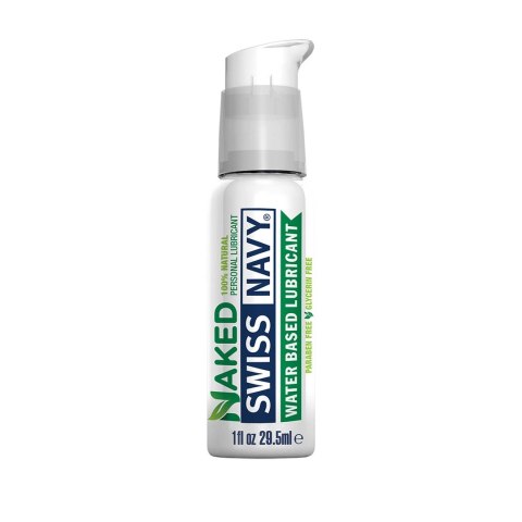Swiss Navy Naked Lubrykant wodny naturalny 30 ml hipoalergiczny Swiss Navy Naked Lubrykant wodny naturalny 30 ml hipoalergiczny