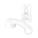 Bodywand Curve Accessory White - Zestaw końcowek wymiennych biały