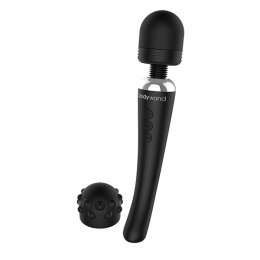 Bodywand Curve Black - Bezprzewodowy masażer z 8 trybami pracy