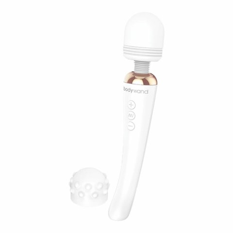 Bodywand Curve Wand Massager White - bezprzewodowy masażer z 8 trybami Bodywand Curve Wand Massager White - bezprzewodowy masażer z 8 trybami