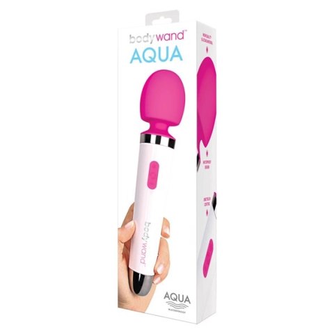 Bodywand Aqua Pink - masażer wielofunkcyjny wodoodporny 24 cm Bodywand Aqua Pink - masażer wielofunkcyjny wodoodporny 24 cm