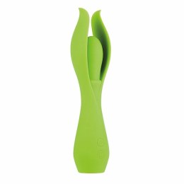 Jopen Lust L5 Green - wielofunkcyjny masażer silikonowy, USB