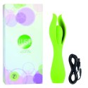Jopen Lust L5 Green - wielofunkcyjny masażer silikonowy, USB