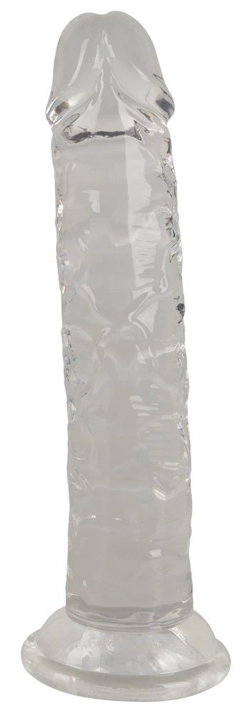 Magic Shiver ADV24 Transparent Model z Przyssawką 15 cm TPE