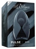 Hot Octopuss Pulse Duo 2025 - Intymny masażer z technologią PulsePlate, czarny