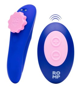 ROMP Party - Wibrujący model intymny z pilotem, wodoodporny, silikonowy