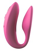 We-Vibe Sync 2 Pink - Bezprzewodowa maszyna intymna dla par, silikonowa