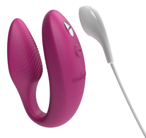 We-Vibe Sync 2 Pink - Bezprzewodowa maszyna intymna dla par, silikonowa