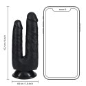 RealRock Model 15,2 cm podwojny anatomiczny z przyssawką