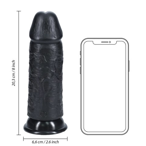 RealRock Model 20,3 cm - Anatomiczny kształt, miękki materiał, przyssawka RealRock Model 20,3 cm - Anatomiczny kształt, miękki materiał, przyssawka
