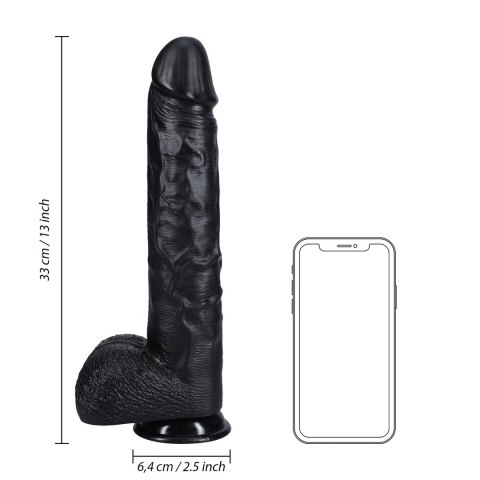 RealRock duży model anatomiczny z przyssawką 33 cm naturalny RealRock duży model anatomiczny z przyssawką 33 cm naturalny