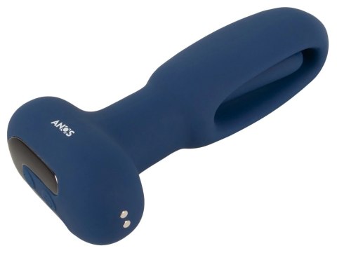 ANOS RC Flickering Tongue Plug czarny silikonowy 10 trybow 14,1 cm