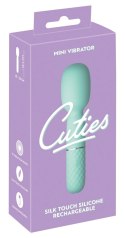 Cuties Mini Wand 5. Gen Zielona - kompaktowa ładowalna masażerka silikonowa