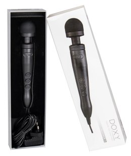 Doxy Cast 3 Masażer Sieciowy 28 cm Matowy Czarny Aluminiowy